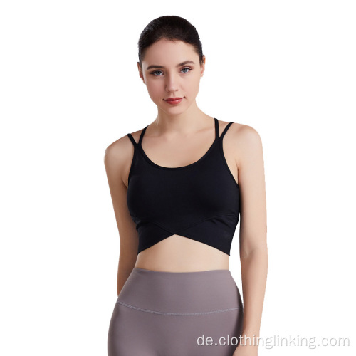 Frauen Yoga BHs Yoga Gym Sport Tops